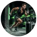 Atleta entrenando con disciplina, constancia y enfoque para mejorar rendimiento físico y evolución personal