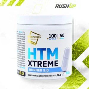 HTM Extreme Burner 9.0 suplemento quemador de grasa con cafeína natural y té verde