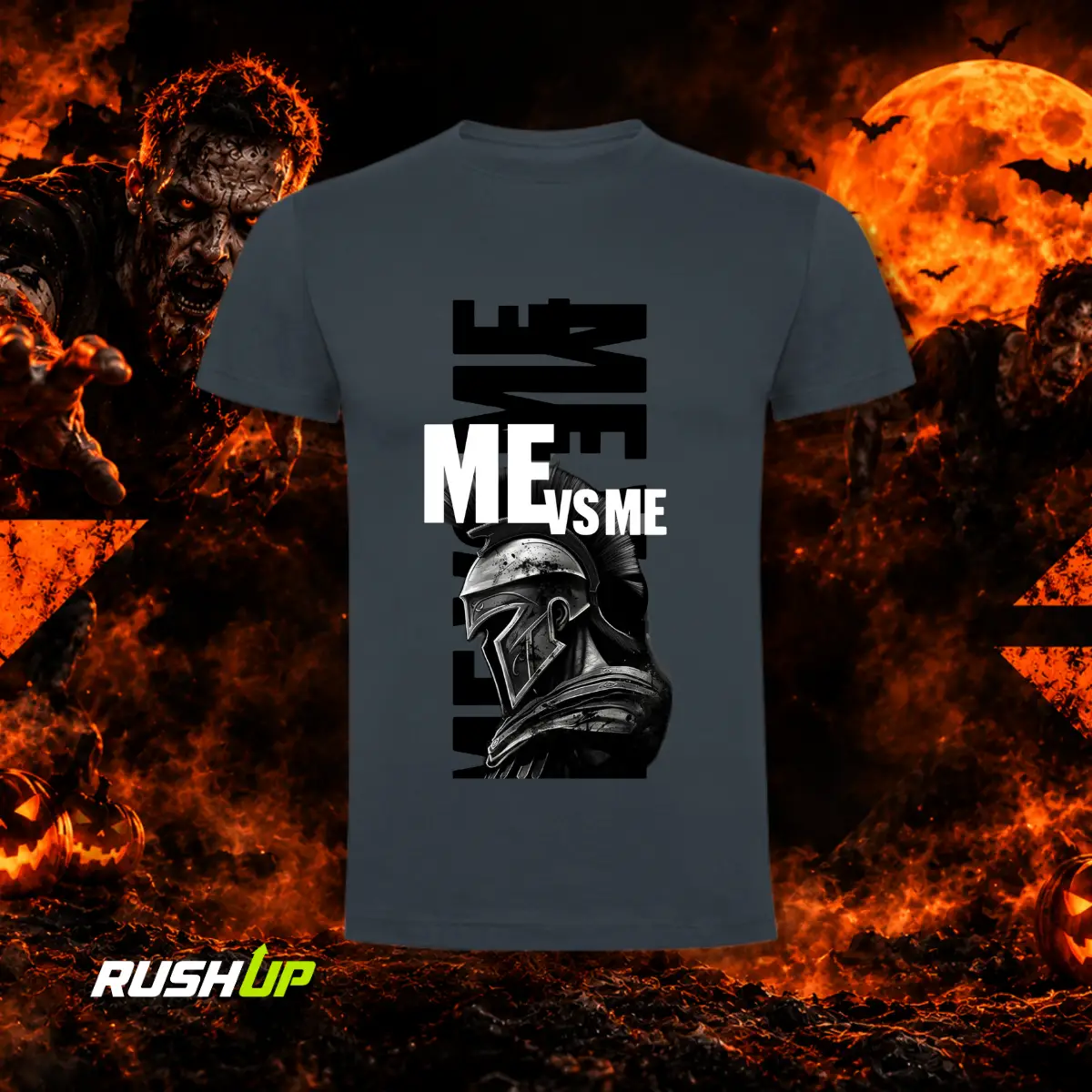 Camiseta de algodón RushUp - ME VS ME 1 Camiseta de algodón RushUp - ME VS ME