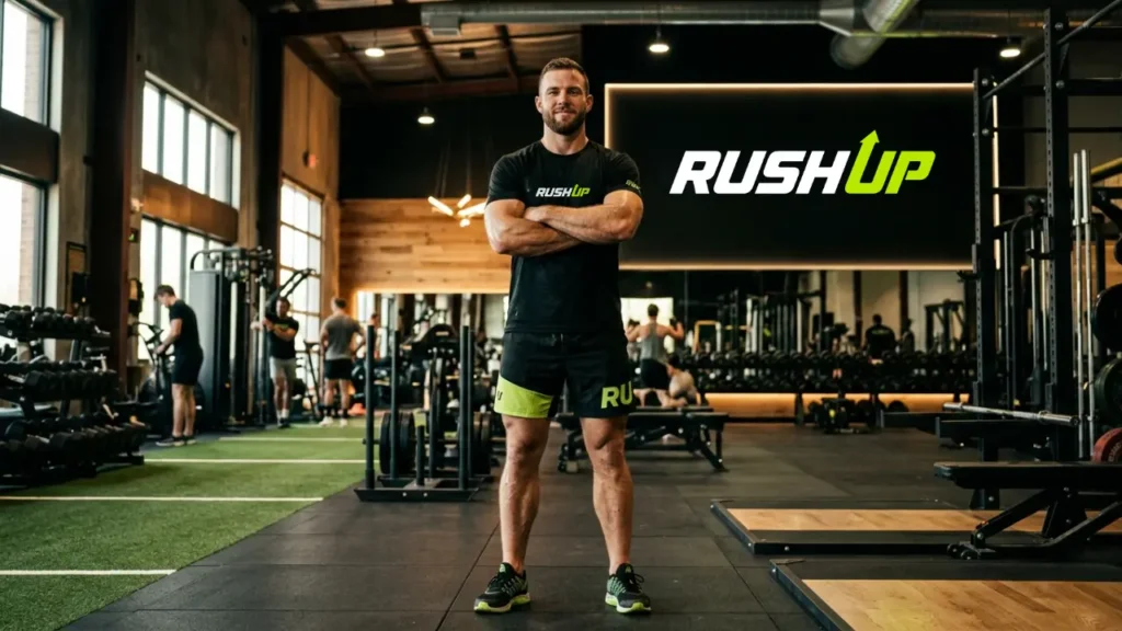 Atleta representando la filosofía de rendimiento y superación de RushUp.