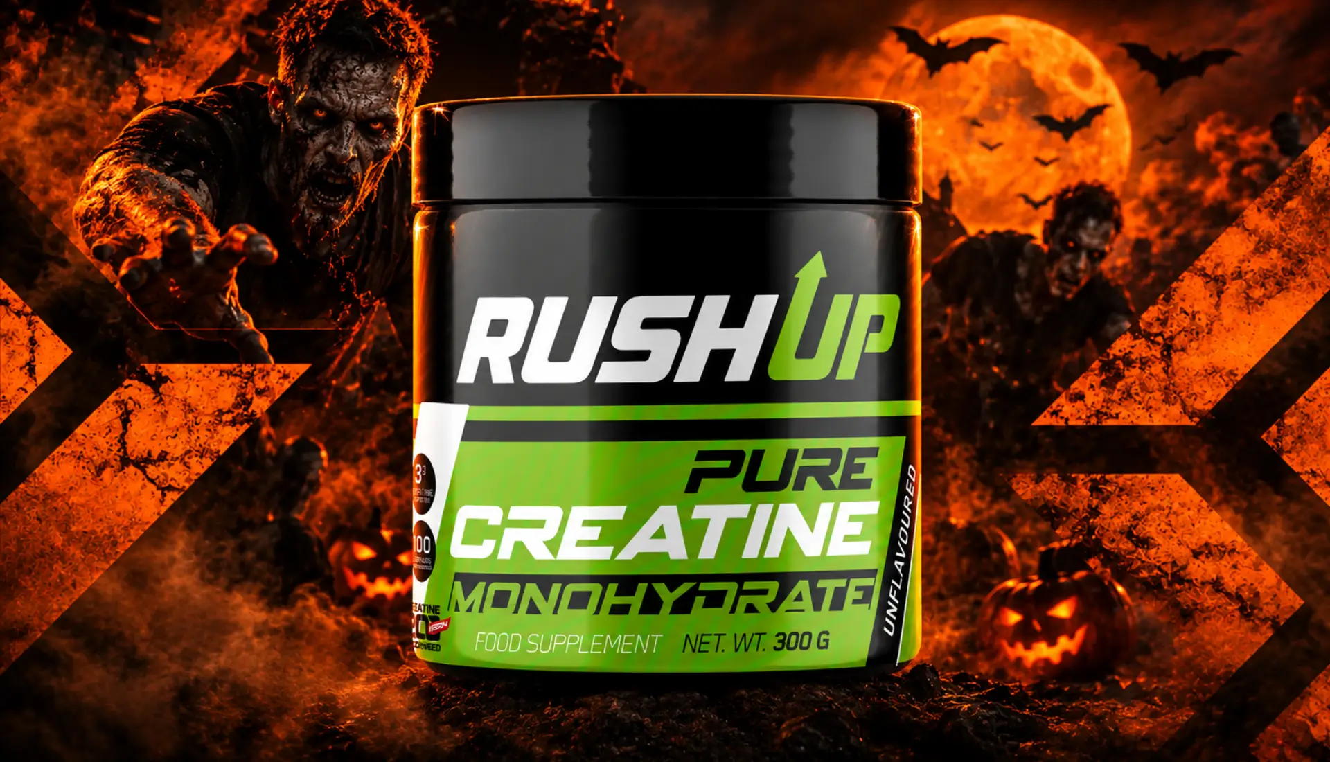 creatina rushup halloween